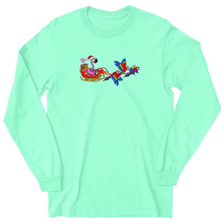 Felicia's Parrot Express Long Sleeve T-Shirt Mint