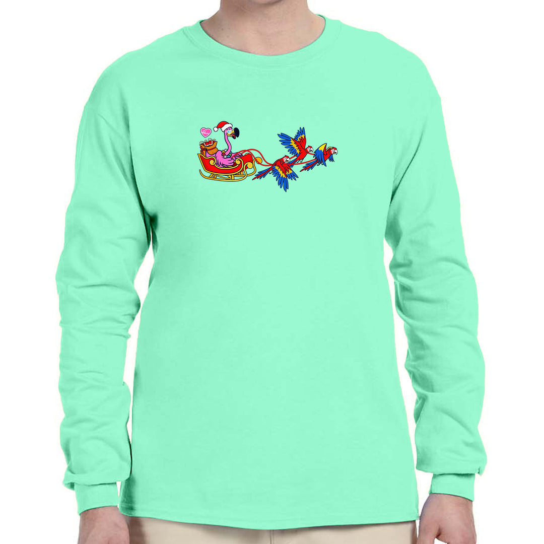 Felicia's Parrot Express Long Sleeve T-Shirt Mint