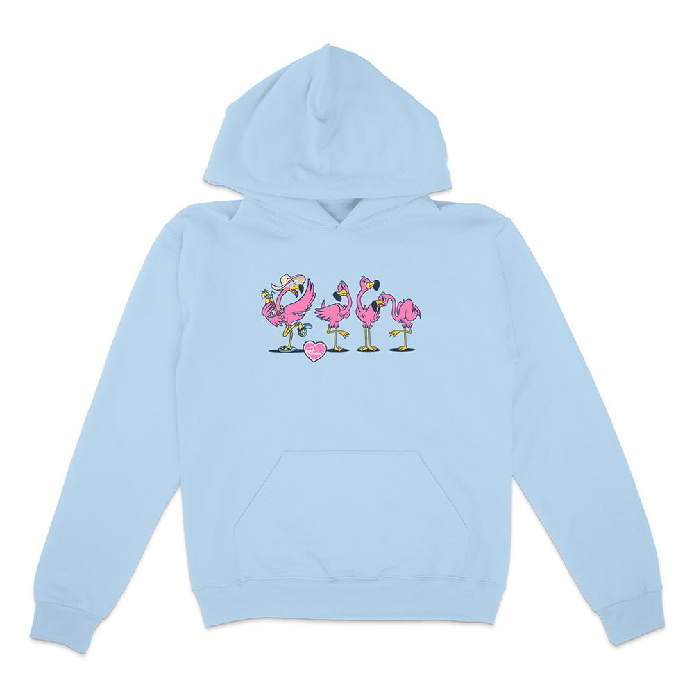 Felicia Be Your Own Flamingo Hoodie