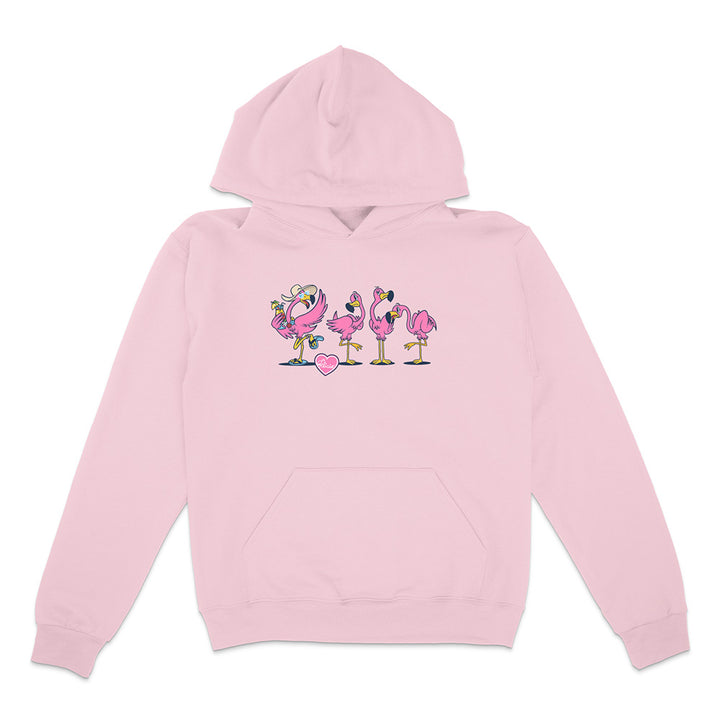 Felicia Be Your Own Flamingo Hoodie