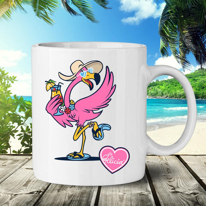 Felicia's Be Your Own Flamingo 11oz Ceramic Mug