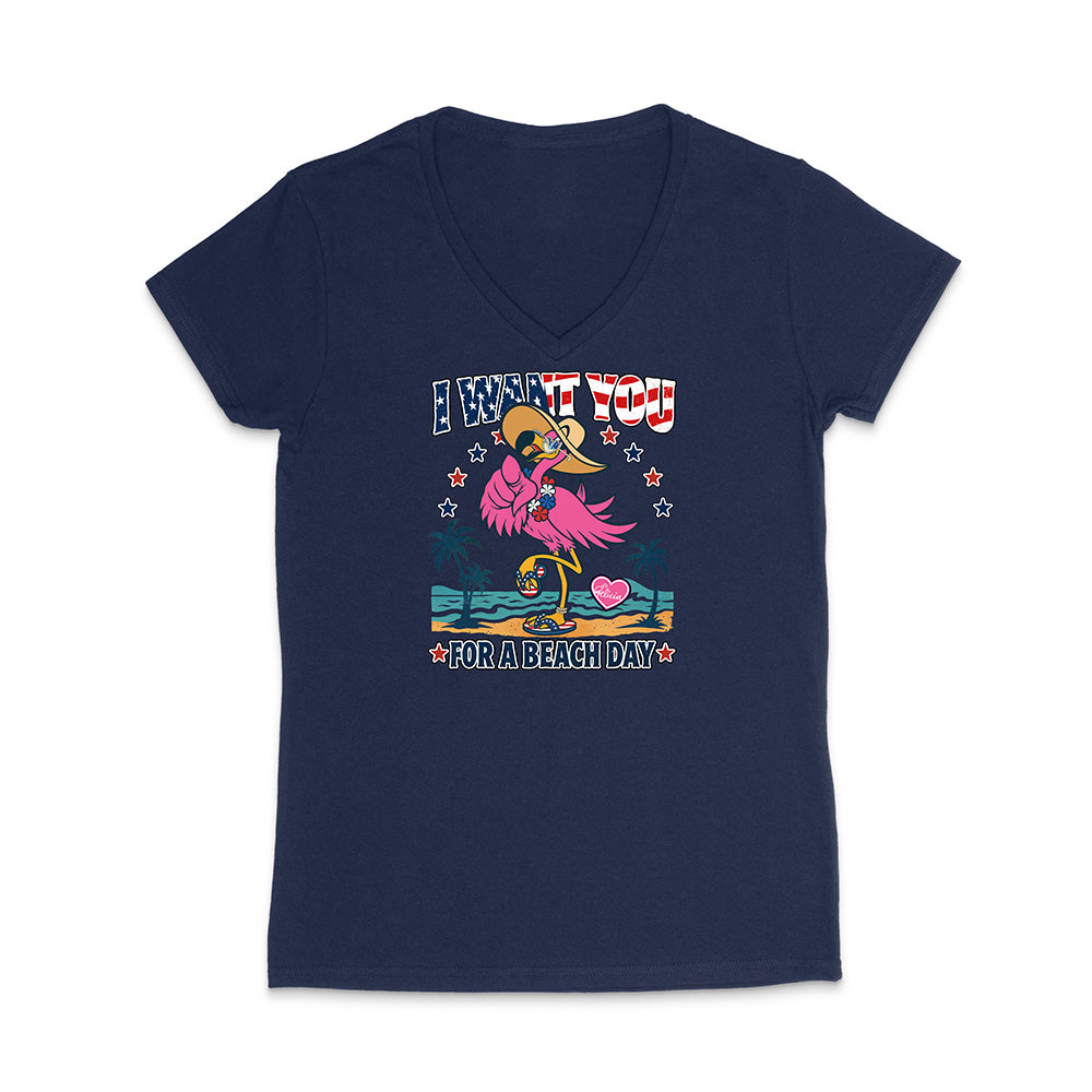 Navy blue t-shirt with a colorful graphic and text on a white background