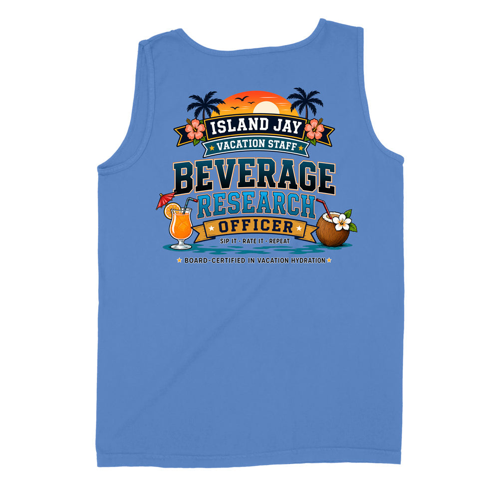 Beverage Research Officer Staff Shirt Tank Top