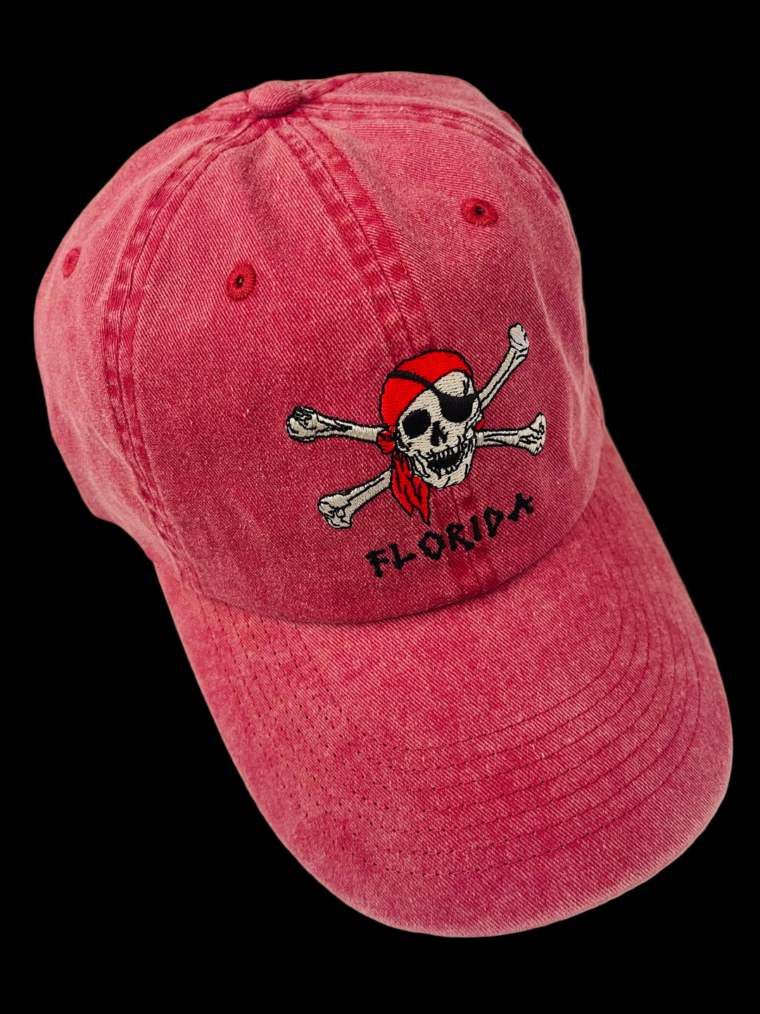 Florida pirate hat, red
