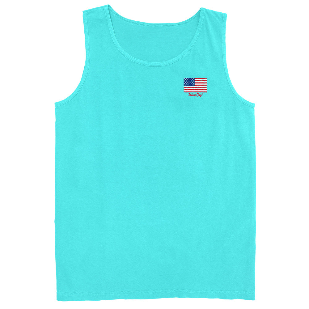 Freedom Shores Beach Style Tank Top Front