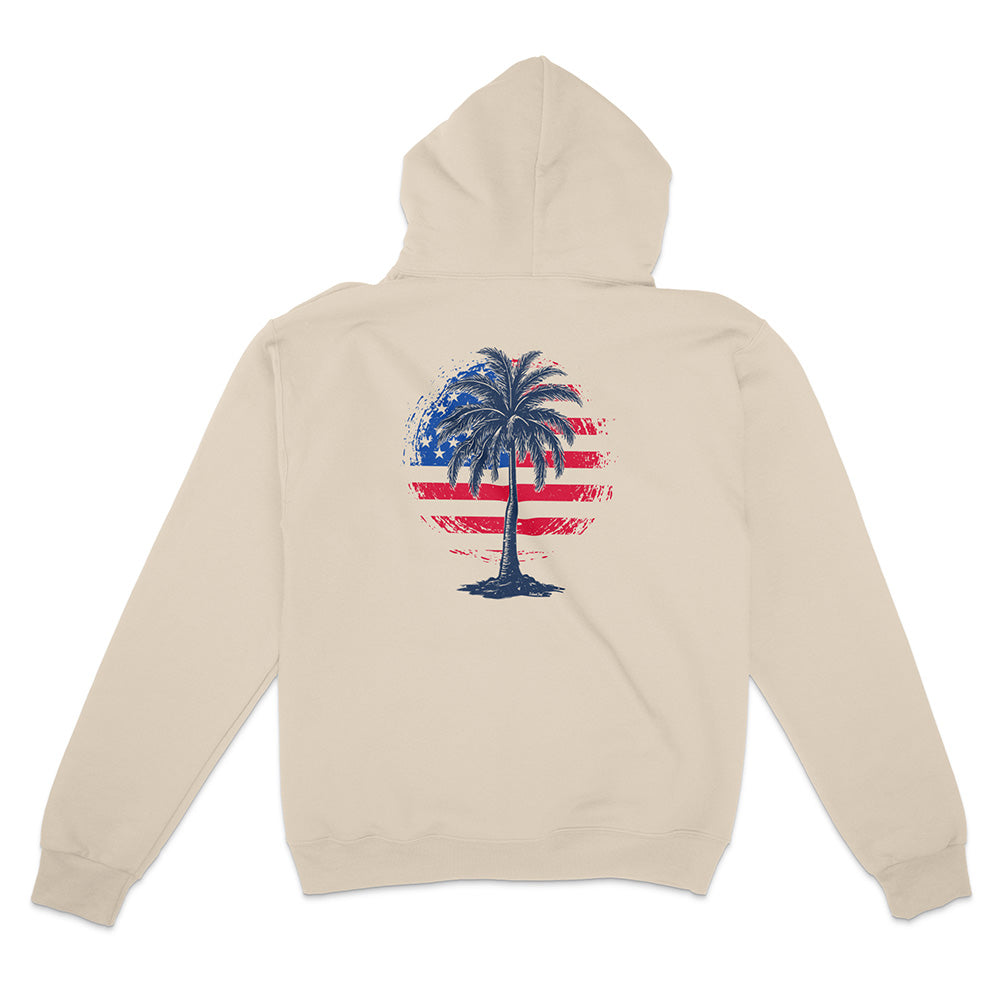 Freedom Shores Palm Tree Hoodie