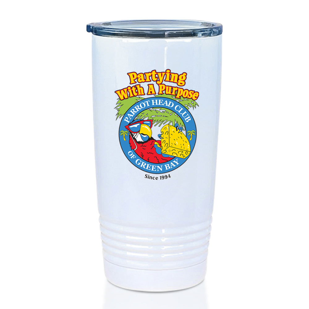 Parrot Head Club of Green Bay 20oz Insulated Tumbler