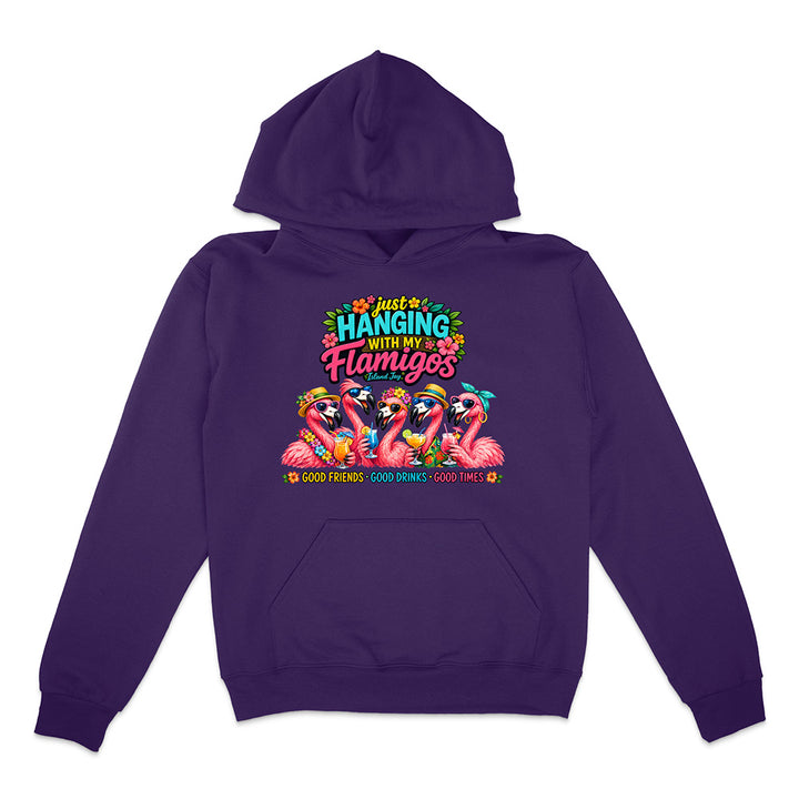 Hanging With My Flamigos Hoodie