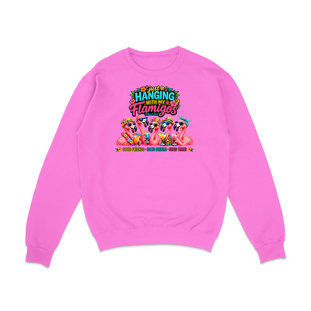 Hanging With My Flamigos Sweatshirt