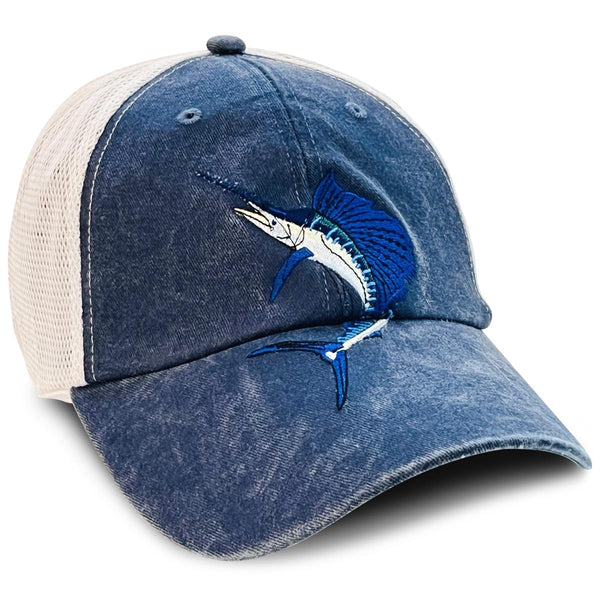 Sailfish Embroidered Mesh Hat