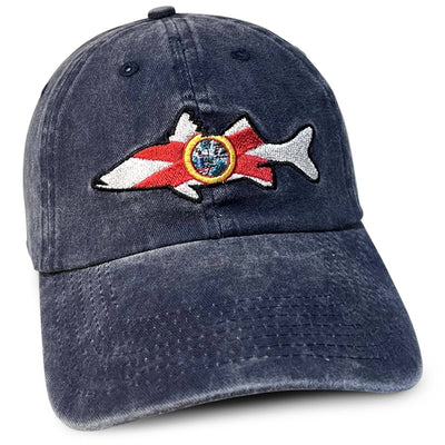 Tuna Florida Flag Embroidered Hat