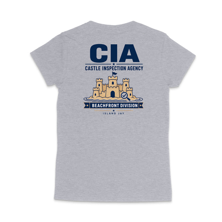 Castle Inspection Agency WOMEN'S V-Neck T-Shirt