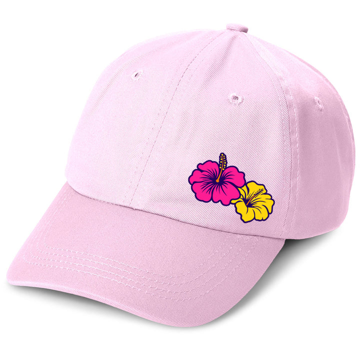 Hibiscus Flower Hat Light Pink