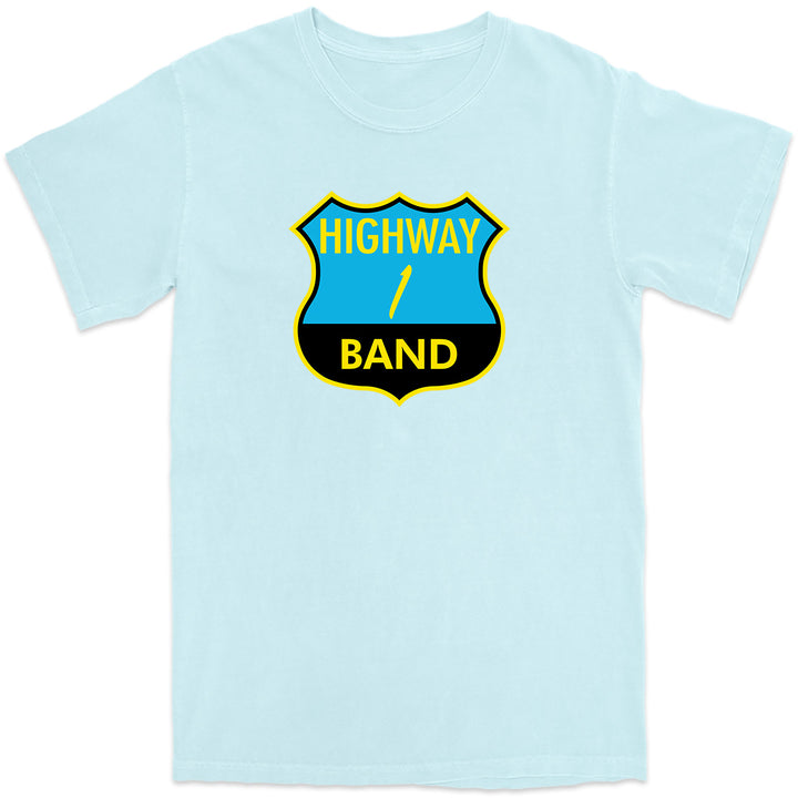 Highway 1 Band T-Shirt Chambray Light Blue