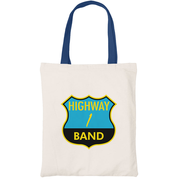 Highway 1 Band Canvas Beach Tote Bag