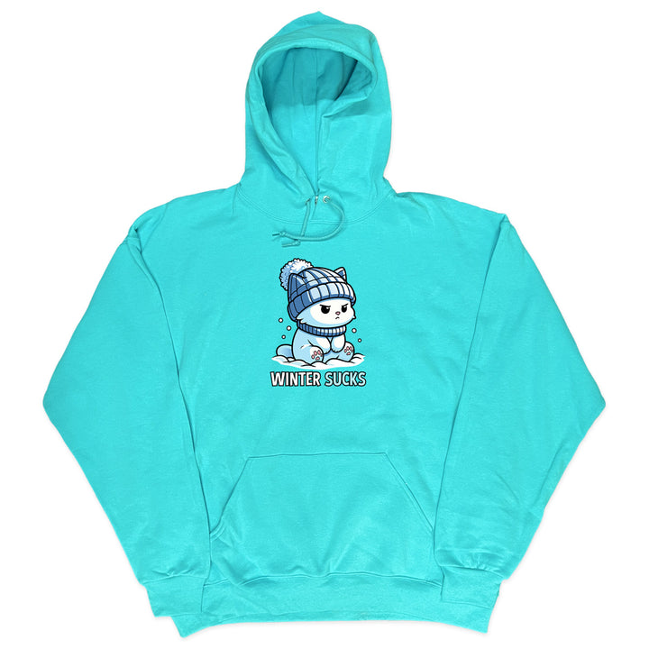 Chilly Kitty Soft Style Pullover Hoodie Scuba