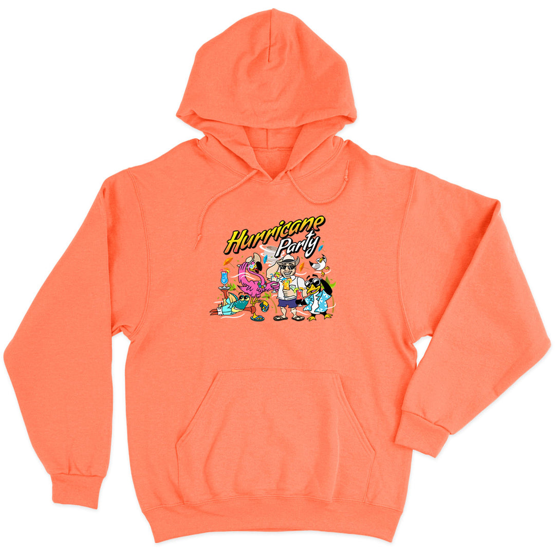 Hurricane Style Soft Style Pullover Hoodie Heather Coral