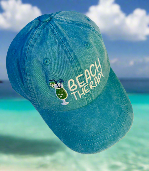 Beach Therapy Caribbean blue cap
