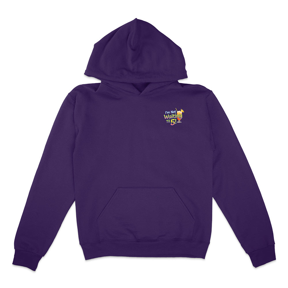 I'm Not Waiting Til 5 Beach Bar Hoodie