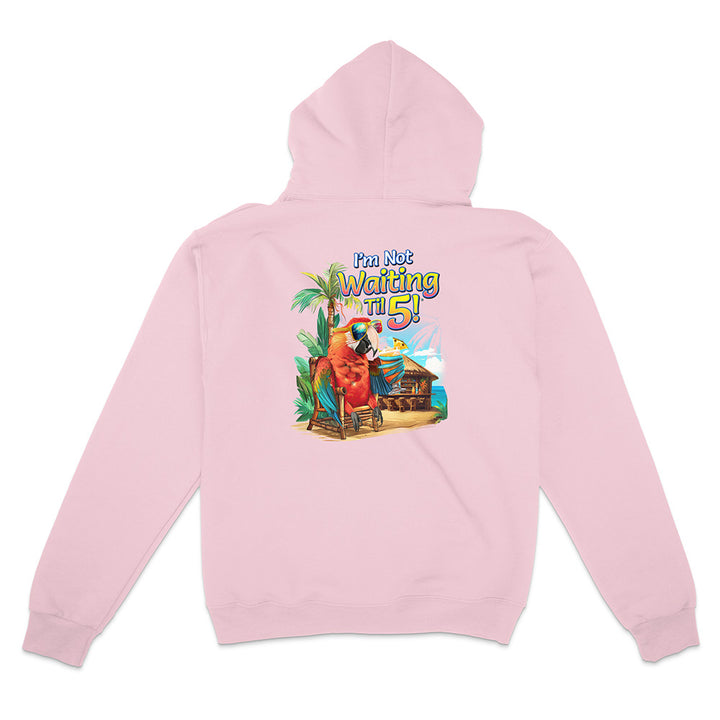 I'm Not Waiting Til 5 Beach Bar Hoodie