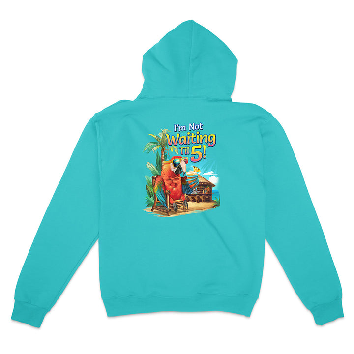 I'm Not Waiting Til 5 Beach Bar Hoodie