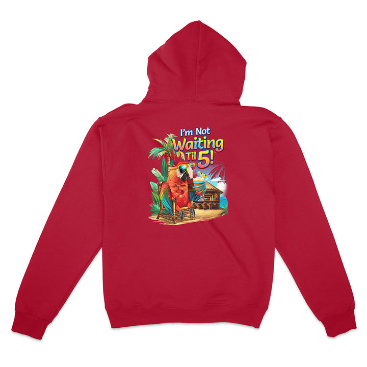 I'm Not Waiting Til 5 Beach Bar Hoodie
