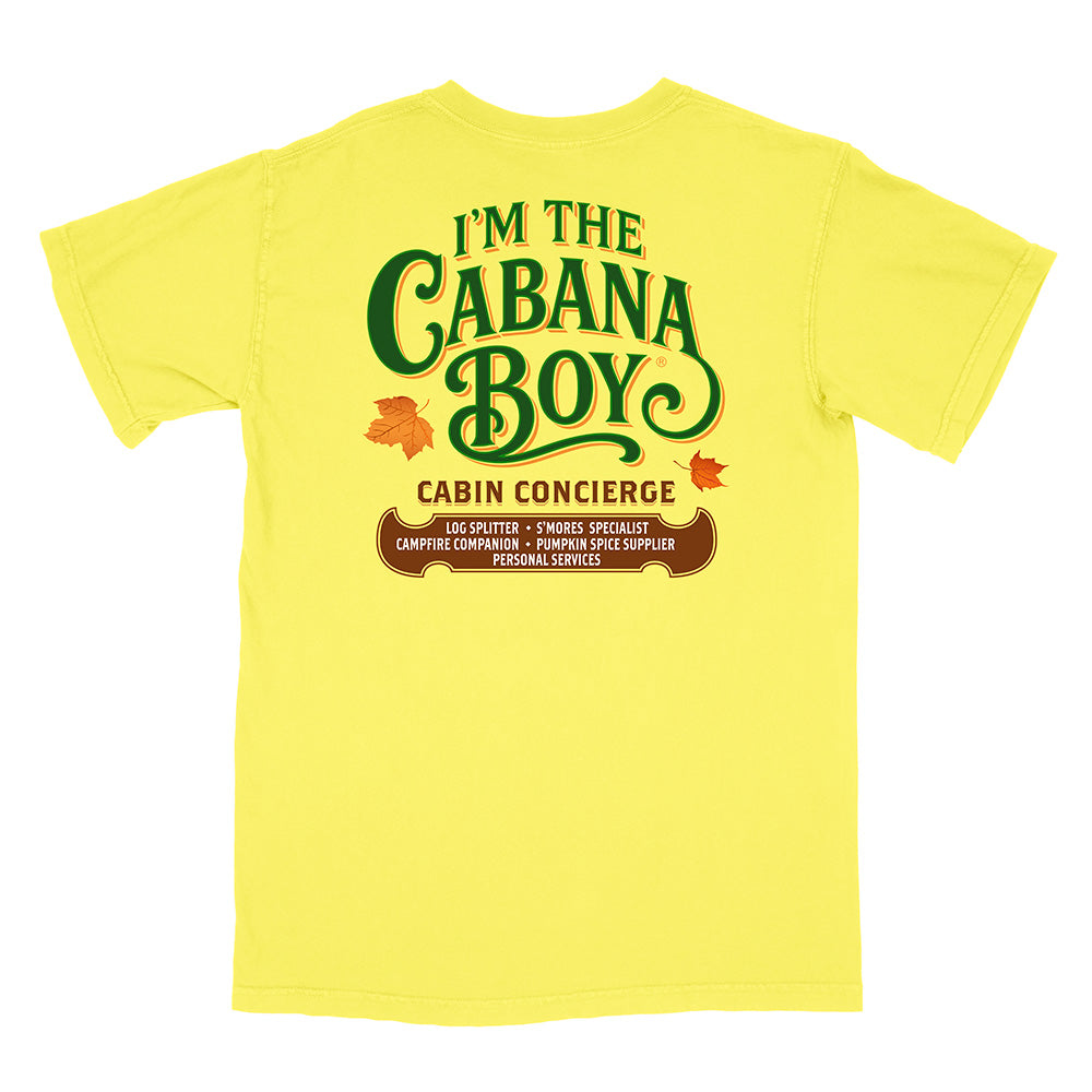 I'm The Cabana Boy Cabin Concierge T-Shirt