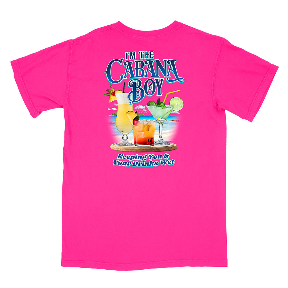 I'm The Cabana Boy® - Keeping Your Drinks Wet T-Shirt