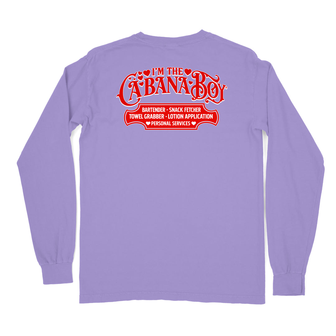 I'm The Cabana Boy Valentine's Day Edition Long Sleeve Shirt