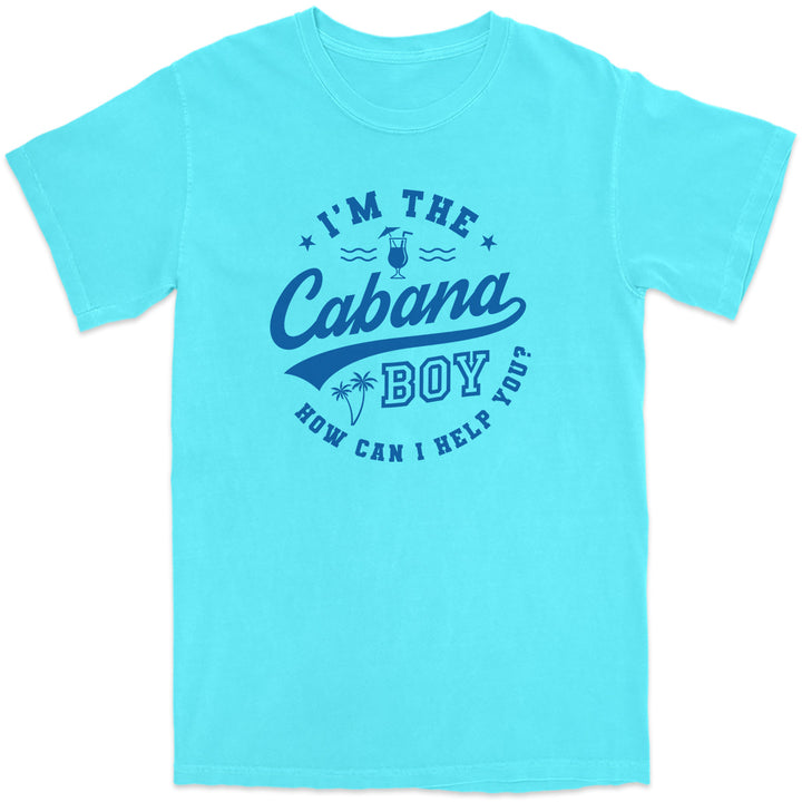 I'm The Cabana Boy - How Can I Help You T-Shirt Lagoon