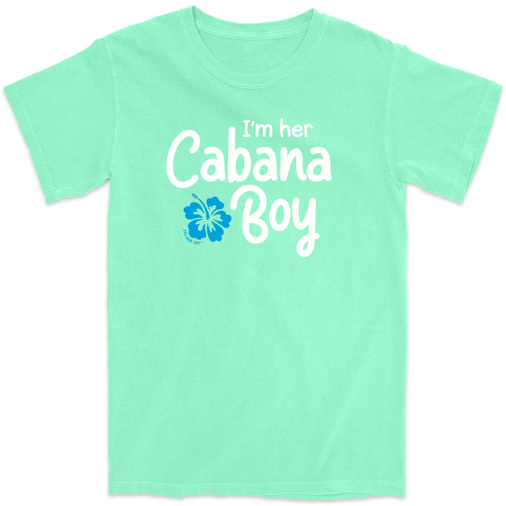I'm Her Cabana Boy T-Shirt Island Reef Green
