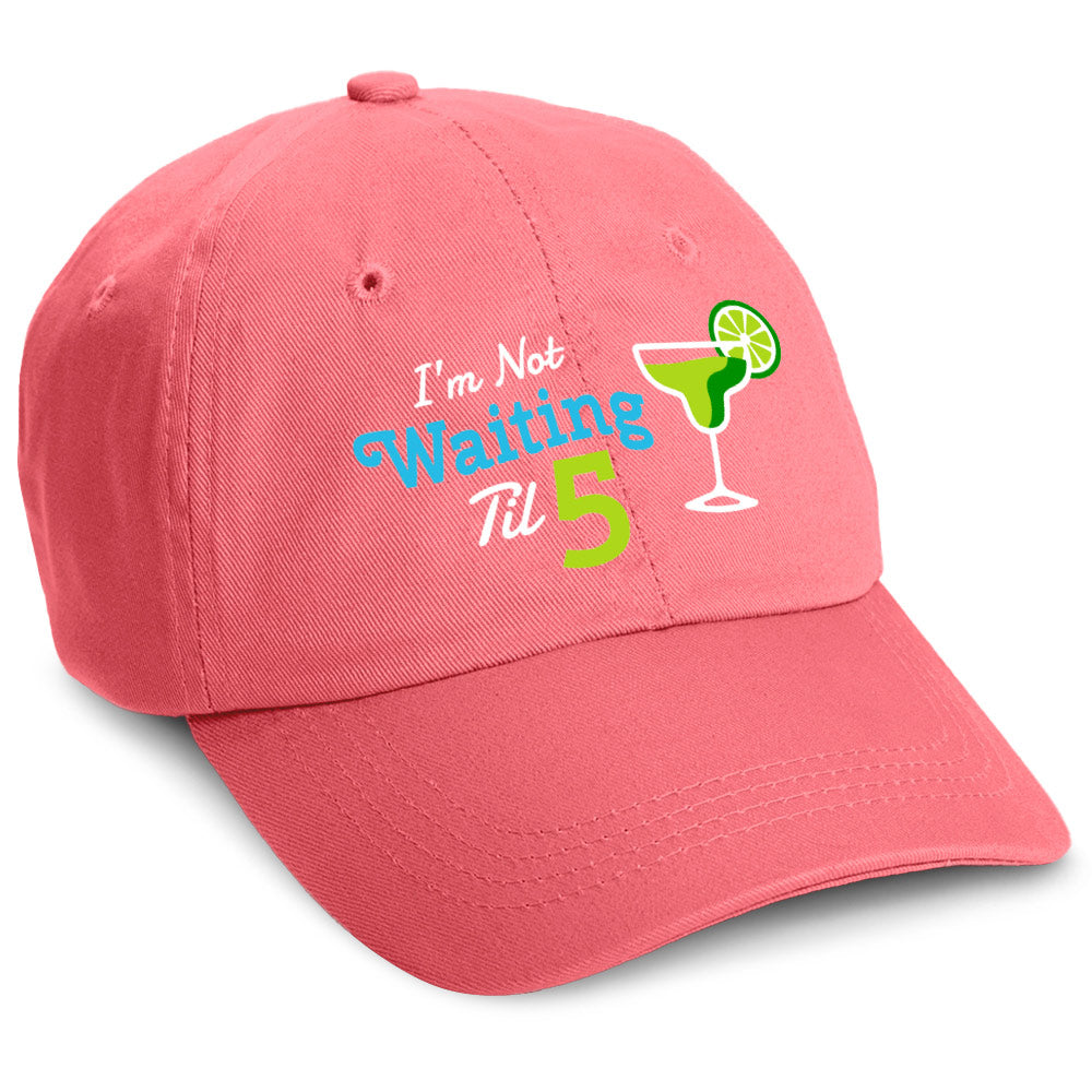 It's 5 O'Clock Somewhere Flag Novelty Party Trucker Hat for Adult