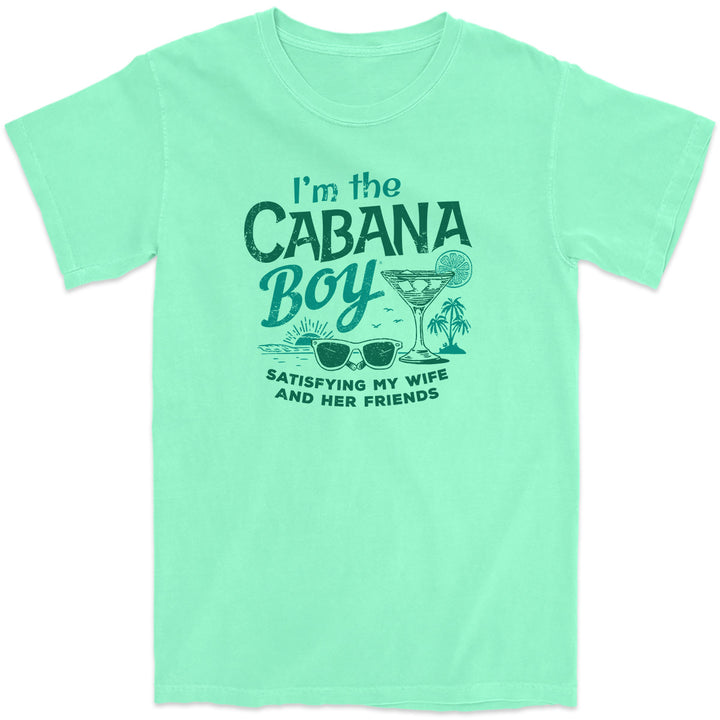 I'm The Cabana Boy - Satisfying My Wife & Her Friends T-Shirt Reef