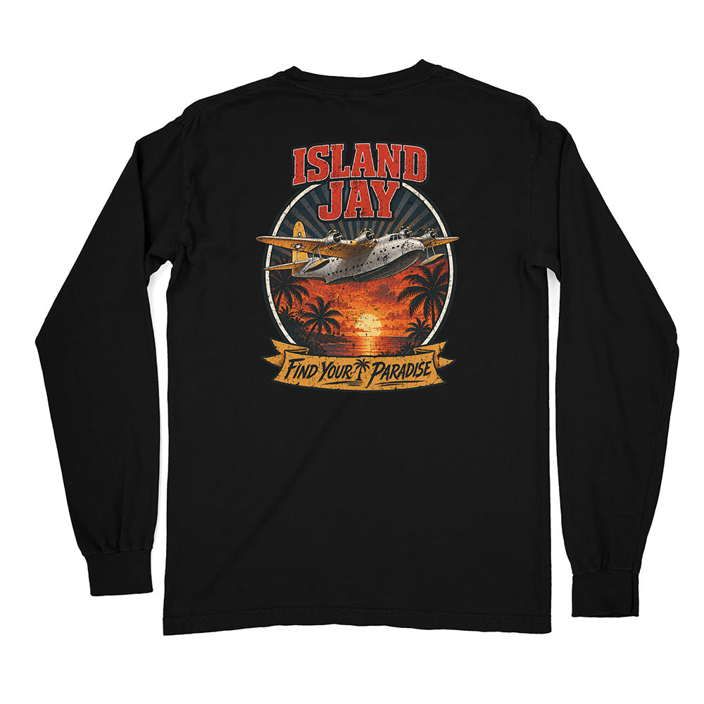 Island Jay Find Your Paradise Long Sleeve Shirt