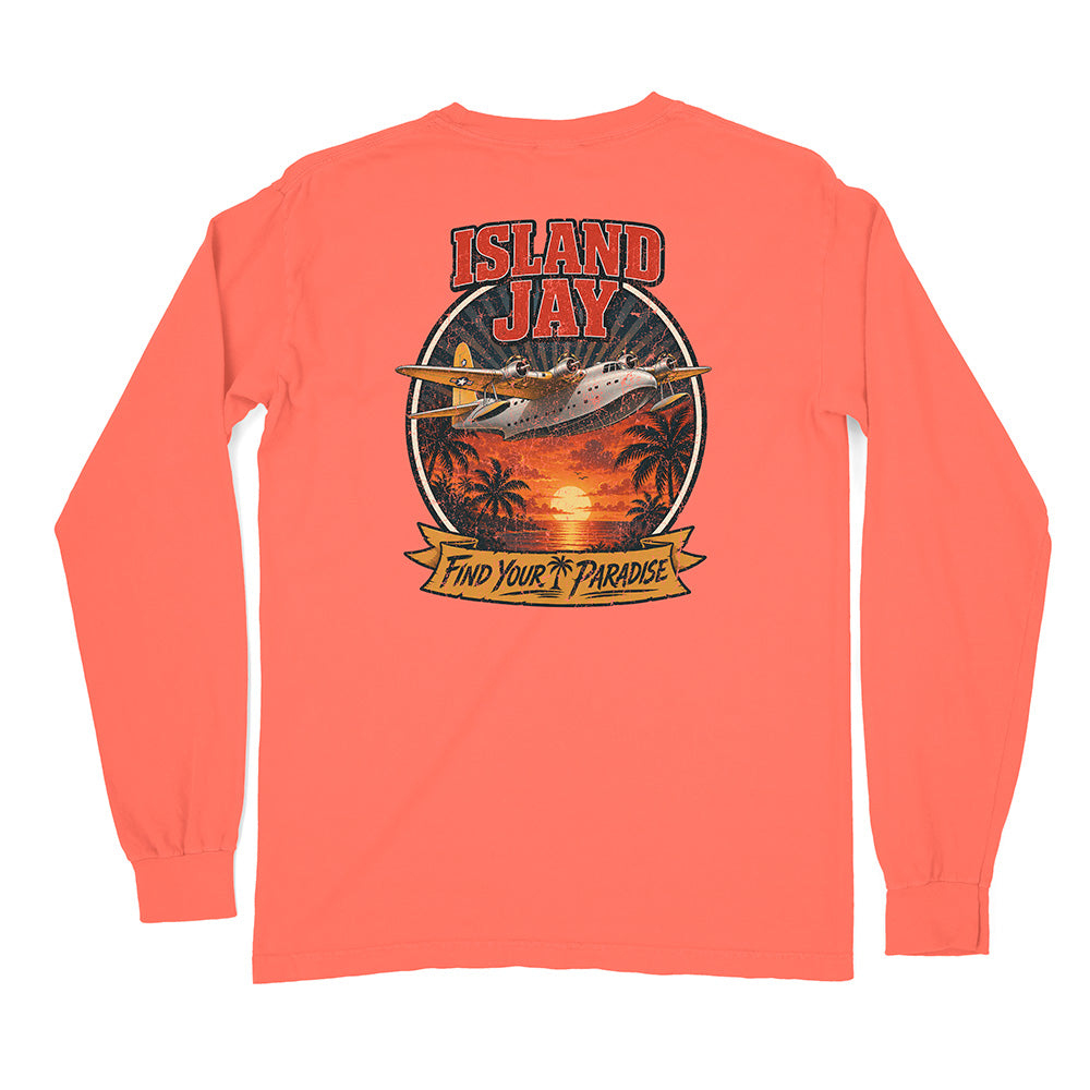 Island Jay Find Your Paradise Long Sleeve Shirt