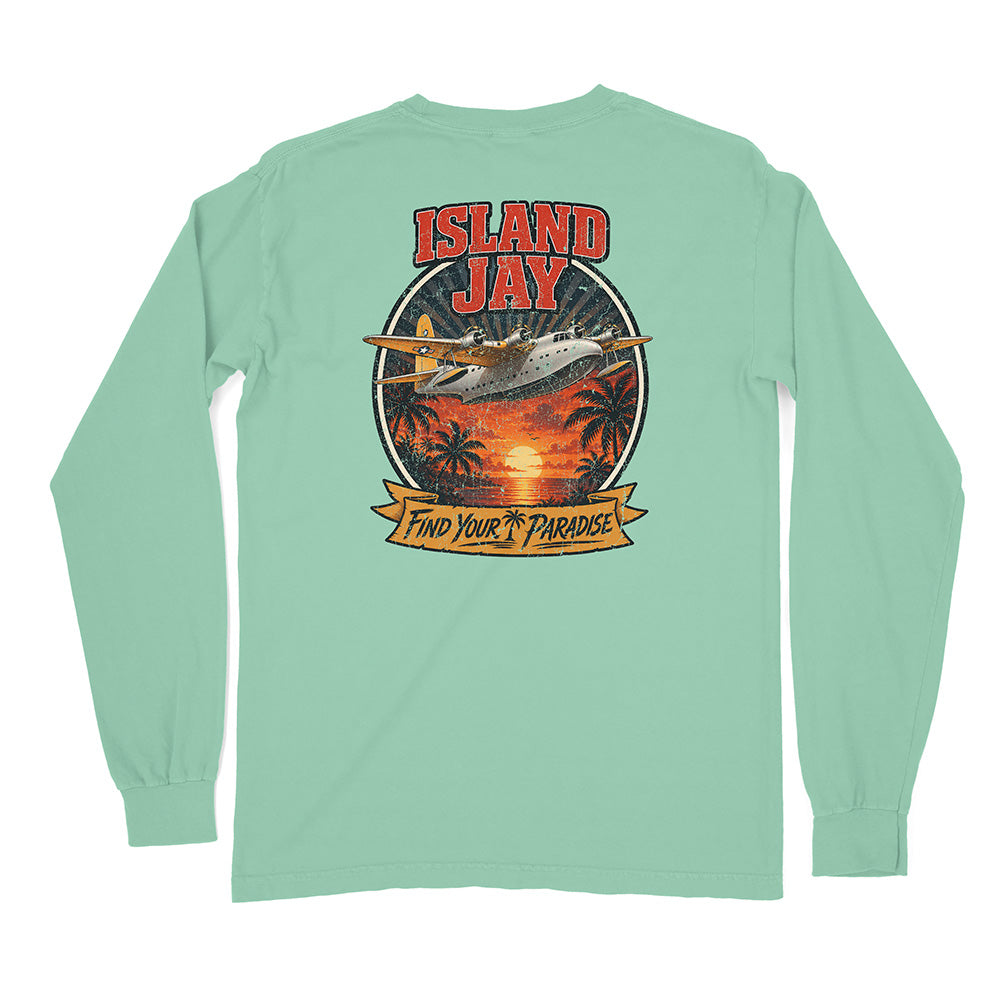 Island Jay Find Your Paradise Long Sleeve Shirt