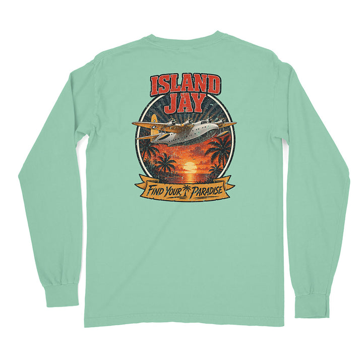 Island Jay Find Your Paradise Long Sleeve Shirt