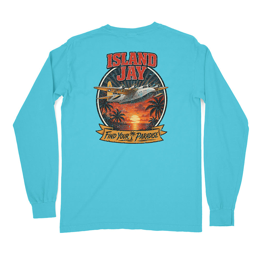 Island Jay Find Your Paradise Long Sleeve Shirt