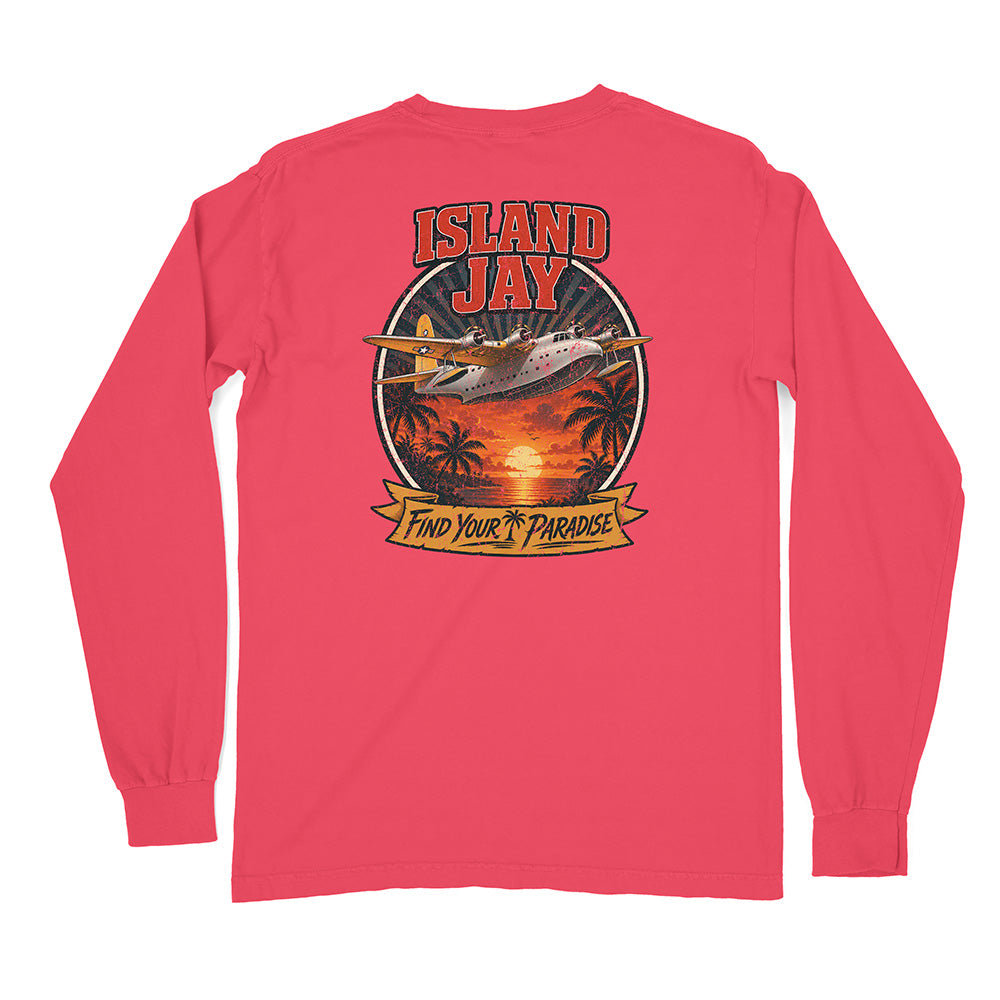 Island Jay Find Your Paradise Long Sleeve Shirt