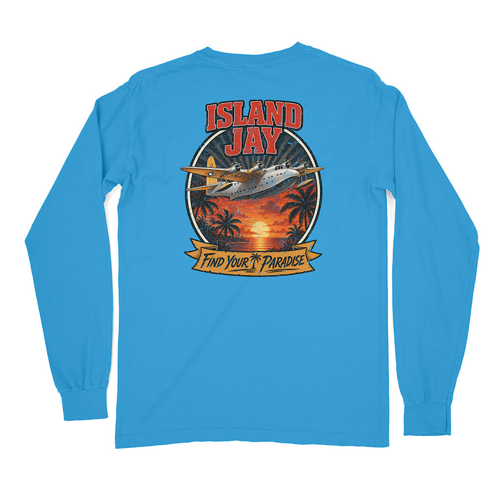 Island Jay Find Your Paradise Long Sleeve Shirt