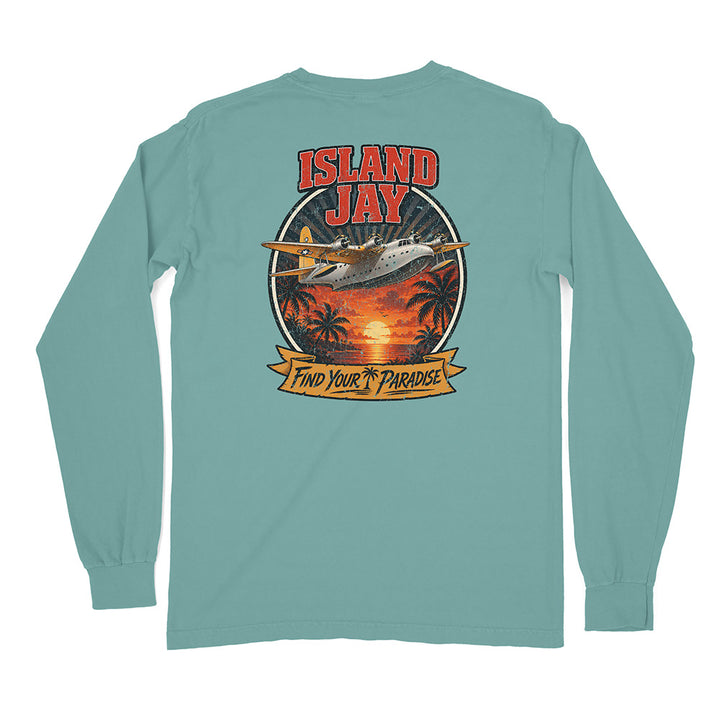 Island Jay Find Your Paradise Long Sleeve Shirt