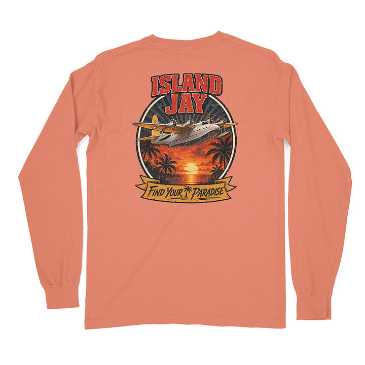 Island Jay Find Your Paradise Long Sleeve Shirt