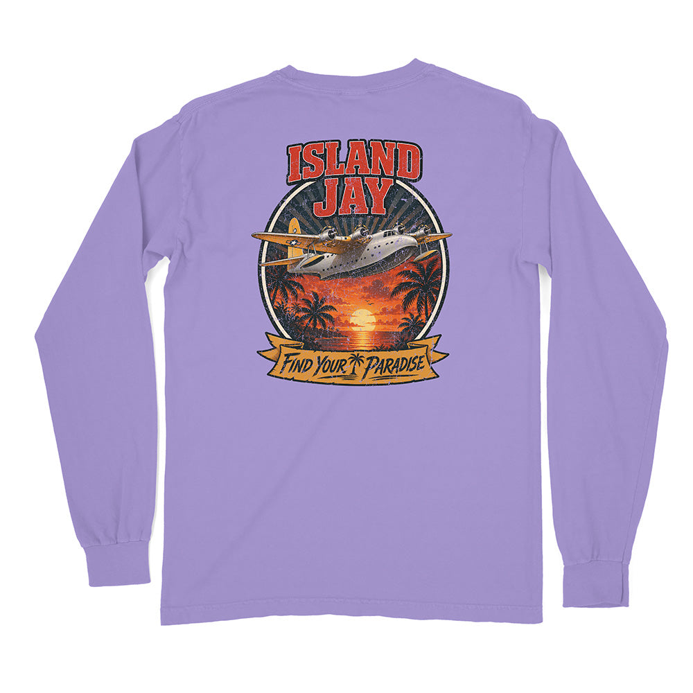 Island Jay Find Your Paradise Long Sleeve Shirt