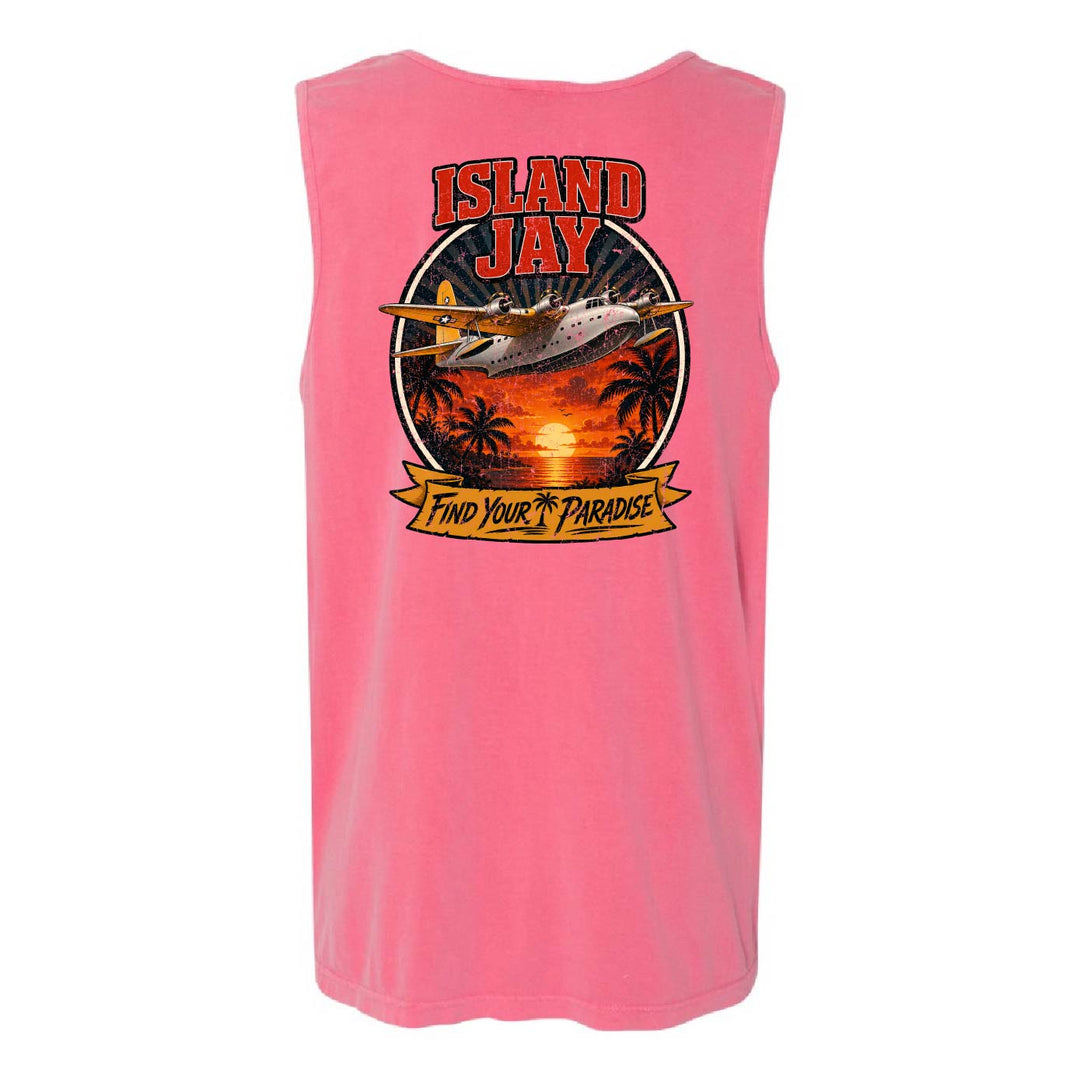 Island Jay Find Your Paradise Tank Top