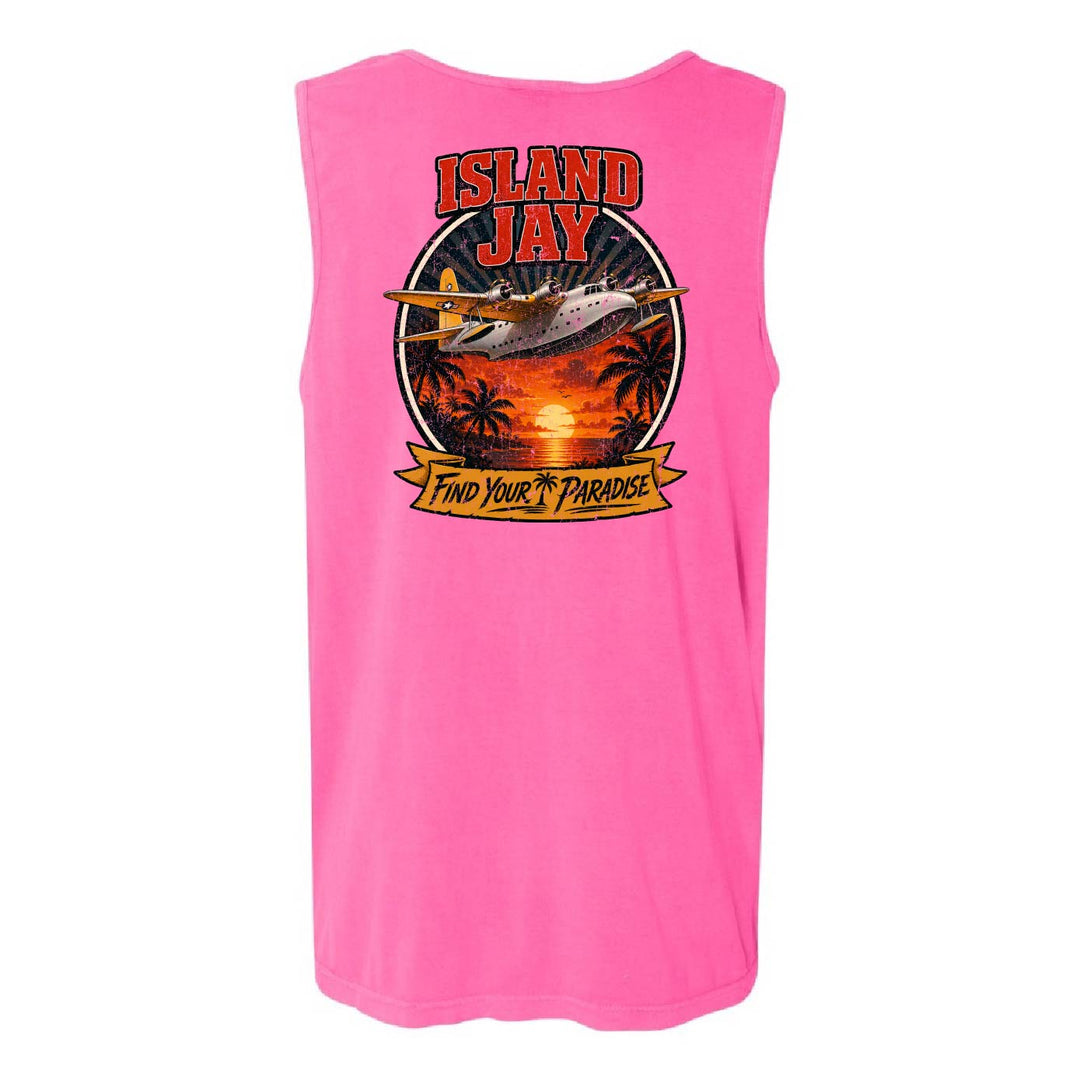 Island Jay Find Your Paradise Tank Top