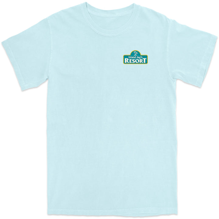 Island Jay's Resort Vintage T-Shirt Front
