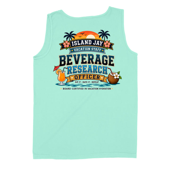 Beverage Research Officer Staff Shirt Tank Top