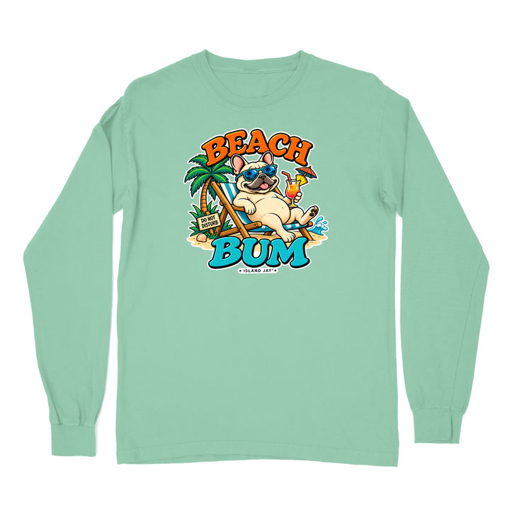 Beach Bum Dog Long Sleeve Shirt