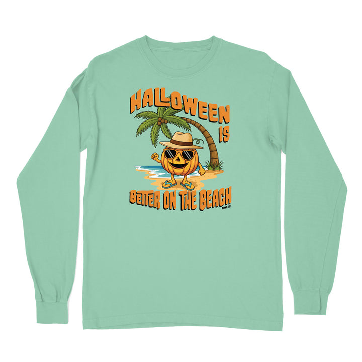 Halloween Is Better On The Beach Long Sleeve Shirt