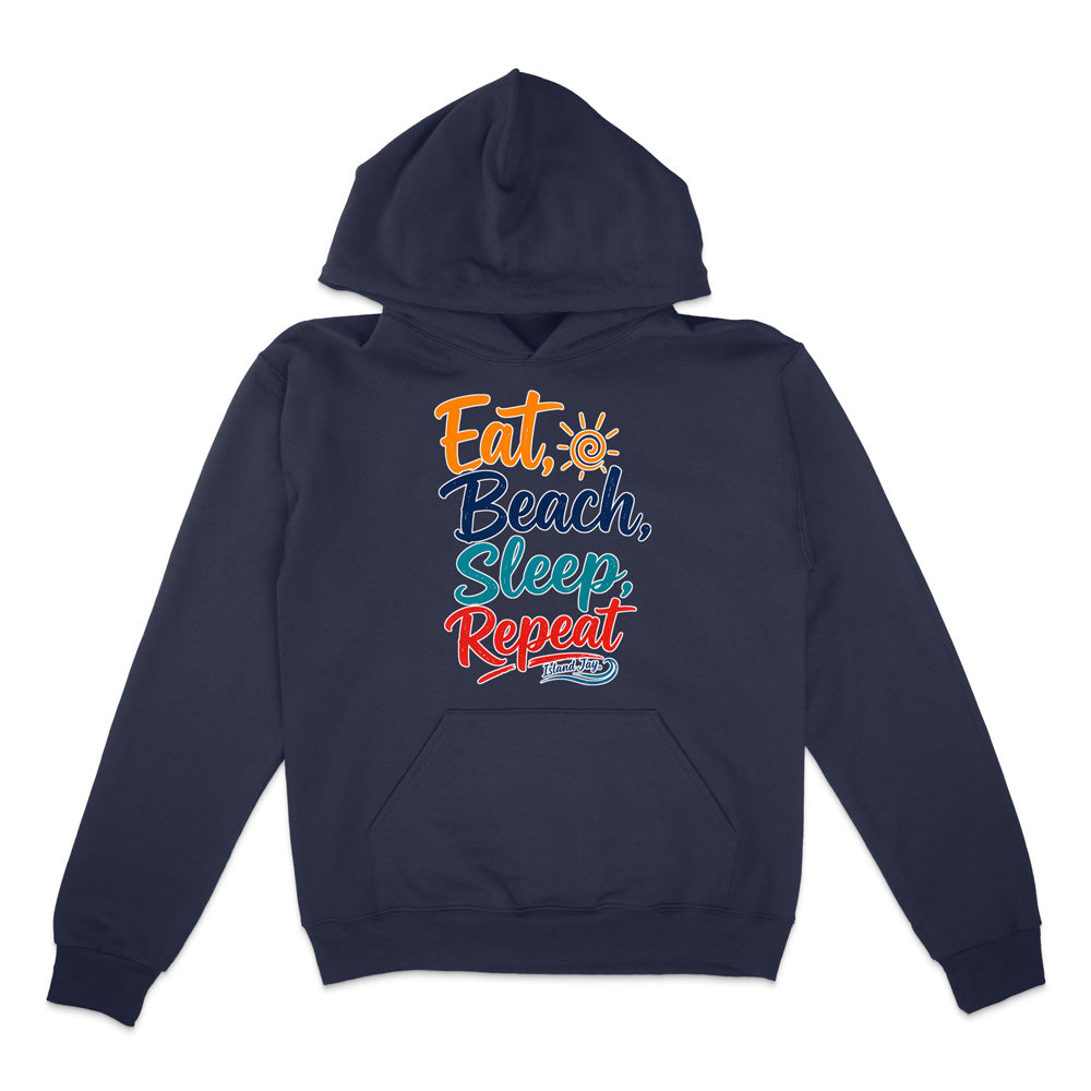 Eat, Beach, Sleep, Repeat Hoodie